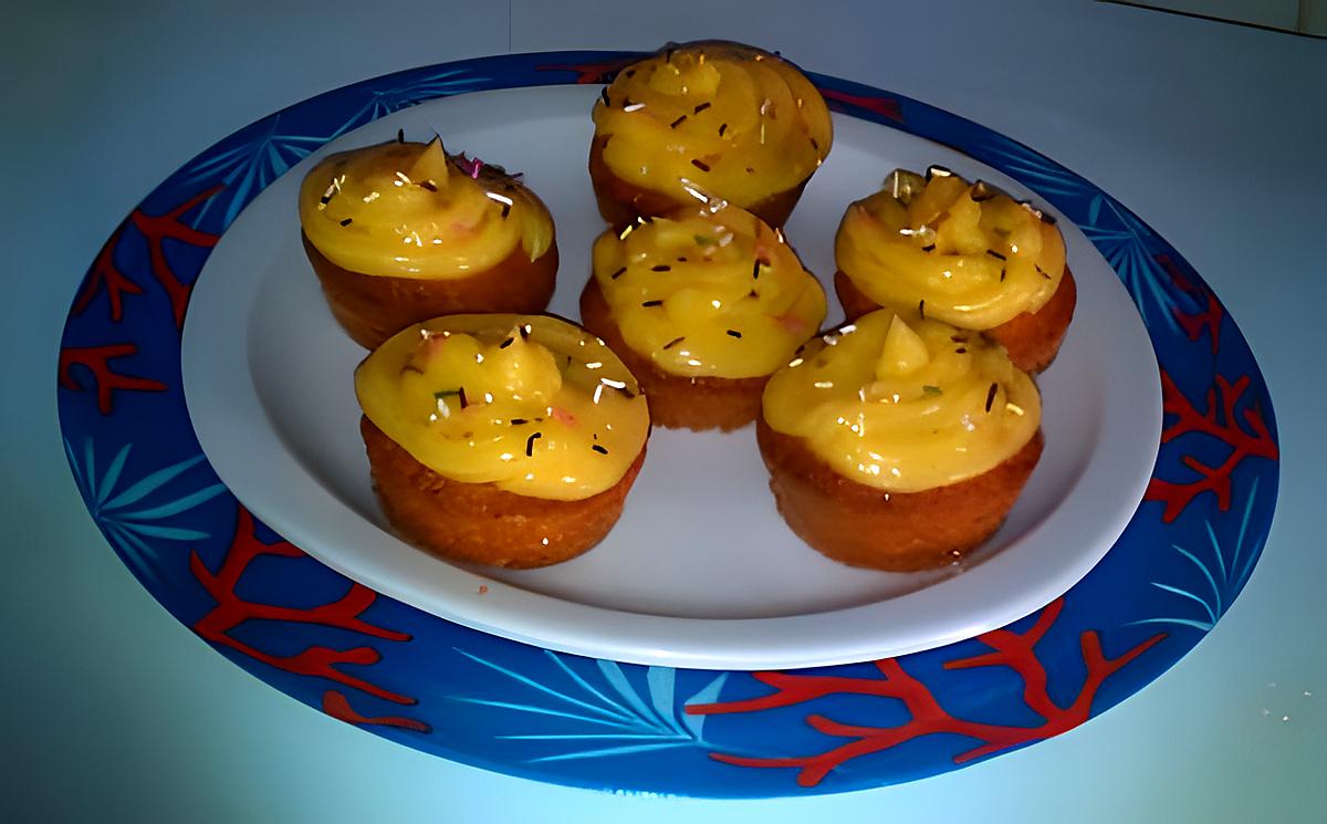 recette cupcakes hivernal clementine lemon curd