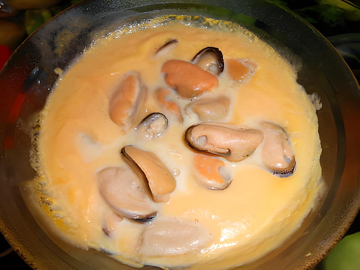recette Soupe de potiron avec des moules