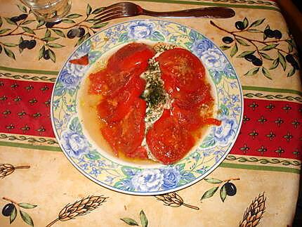recette papillote de saumon et tomates