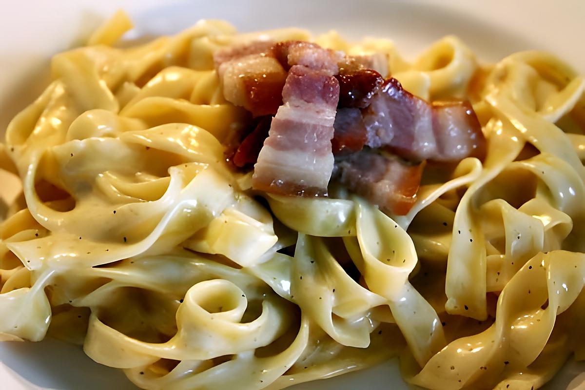 recette Tagliatelle sauce au chèvre