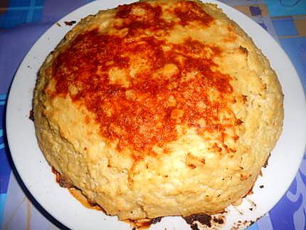 recette GRATIN  DE  CHOU FLEUR  SOUFFLE