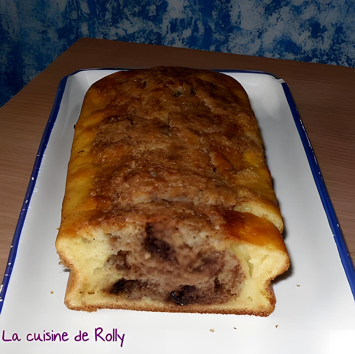 recette Cake au nutella et fleur d'oranger