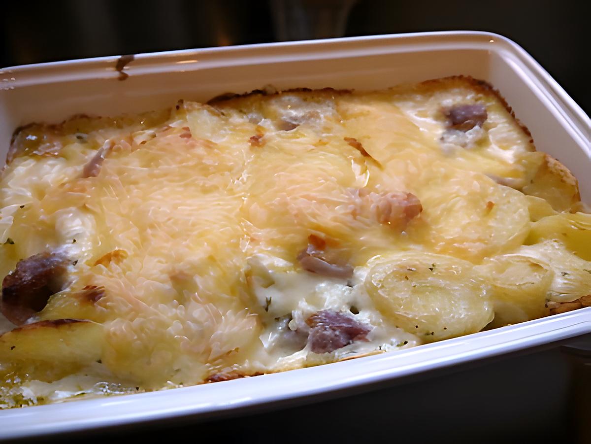 recette Tartiflette ( revisité ) de mon fils