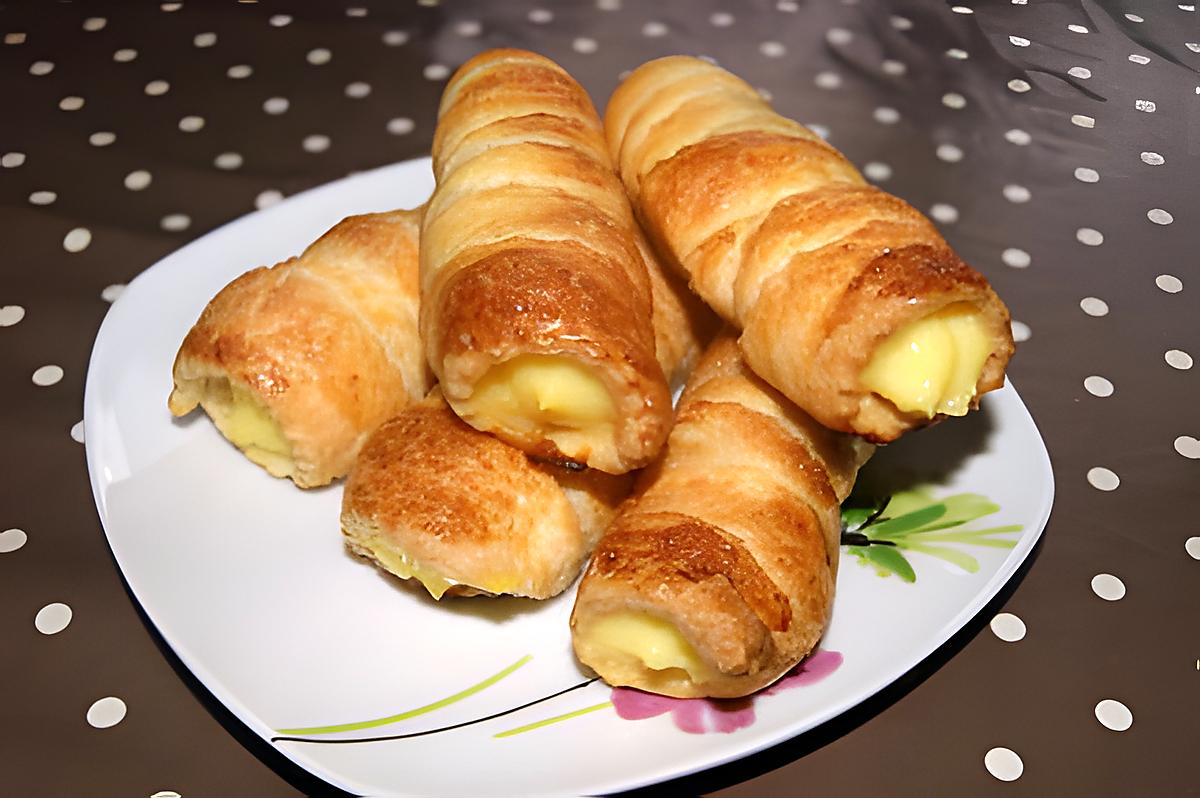 recette Cornets à la crème