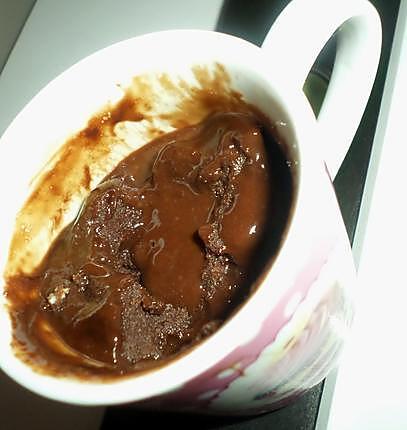 recette Mug fondant au chocolat
