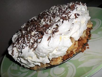 recette Banoffee pie ou tarte banane caramel chantilly