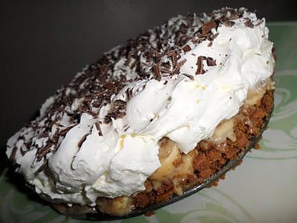 recette Banoffee pie ou tarte banane caramel chantilly