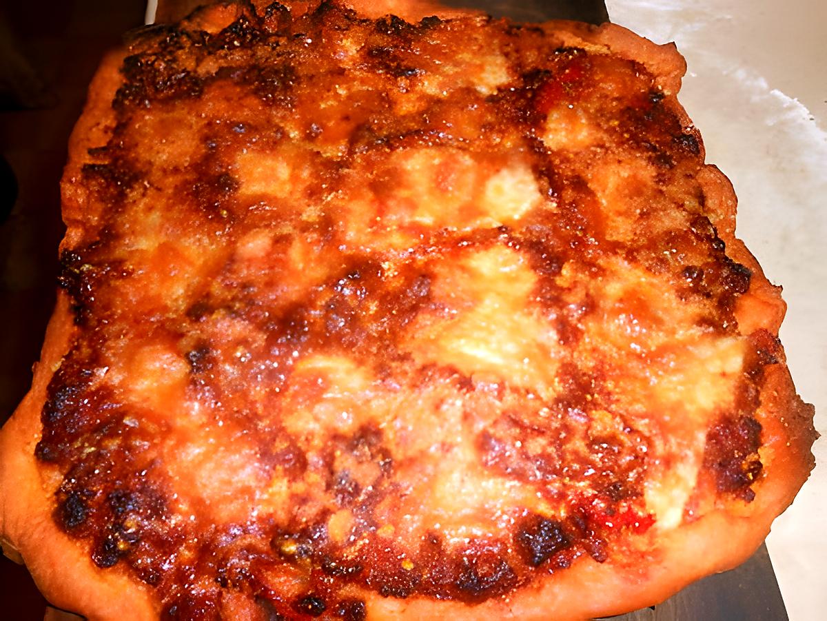recette Pizza au porc épicé