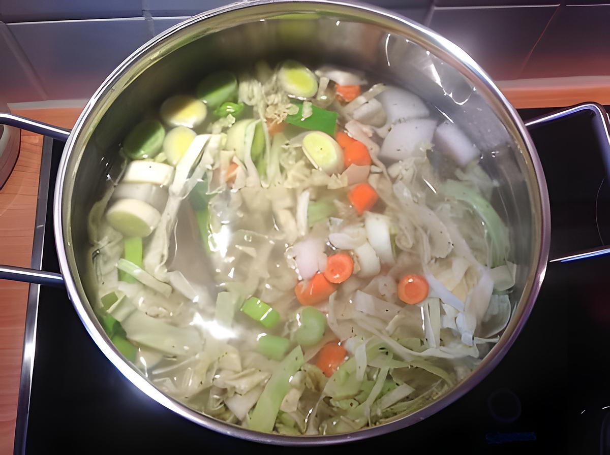 recette Bouillon de boulli de bœuf