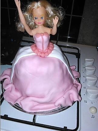 recette Gâteau princesse Barbie 6ans lindsay