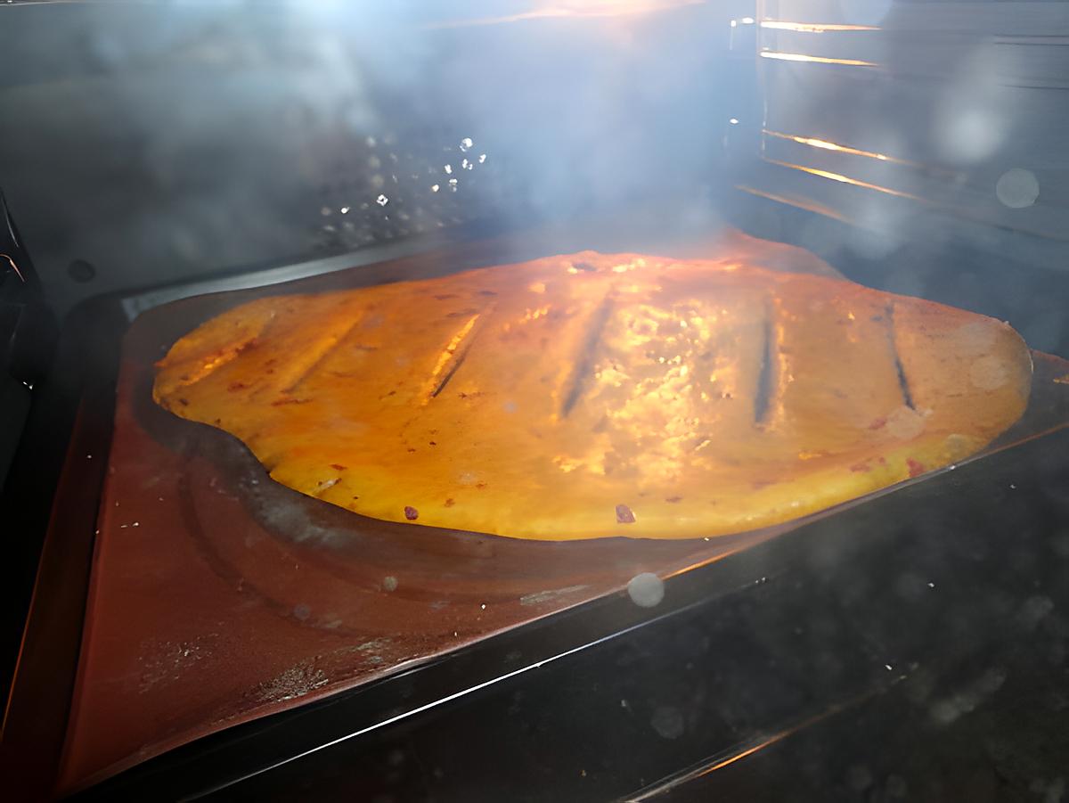 recette FOUGASSE  a la farine de curry tomates séchées et romarin