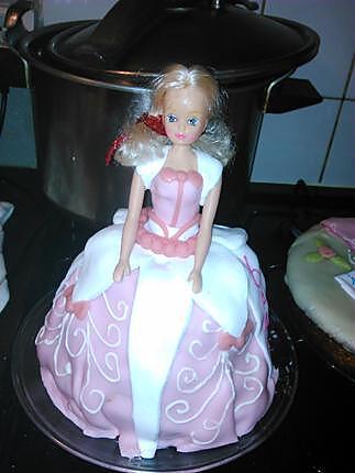 recette Gâteau princesse Barbie 6ans lindsay