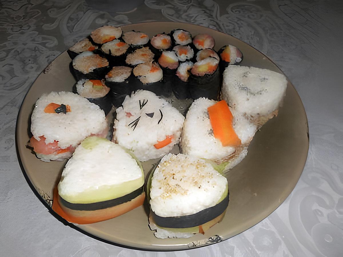 recette Maki et onigiri