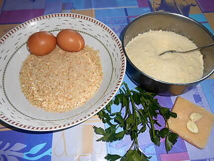 recette POLPETTINE  DI   PANE  IN  BRODO (boulettes de pain au bouillon)