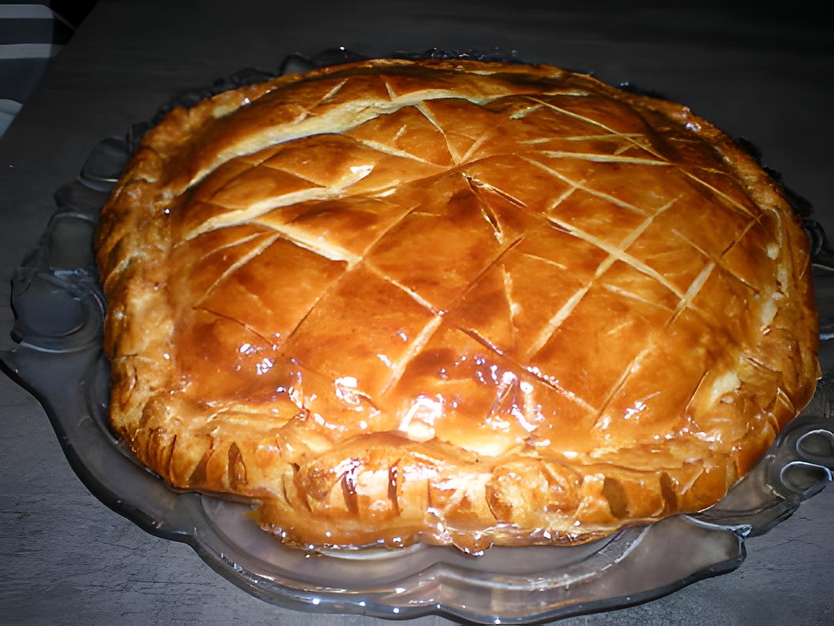 recette GALETTE DES ROIS CREME D'AMANDES