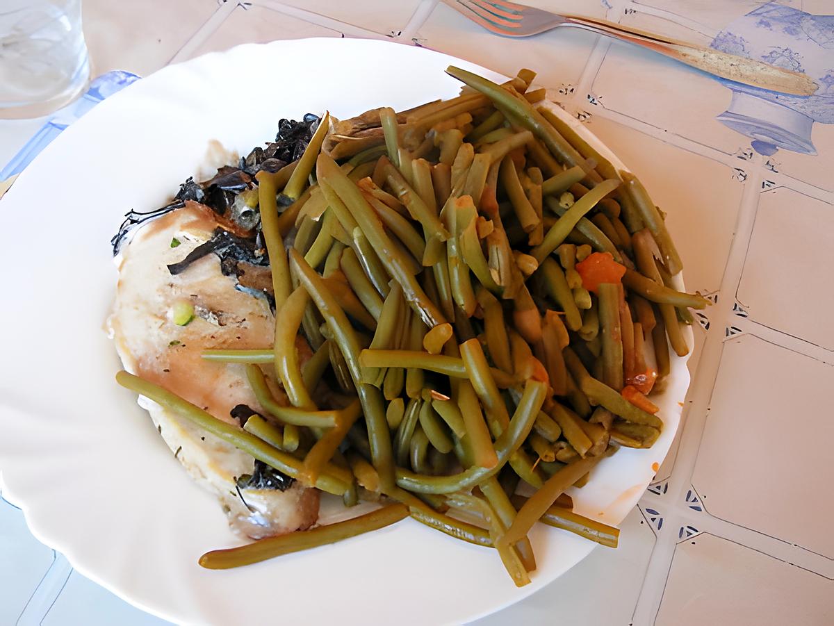 recette Haricots vert à l'italienne