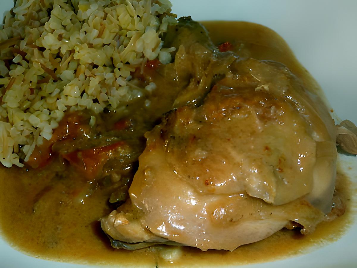 recette Poulet à la pâte d'arachide