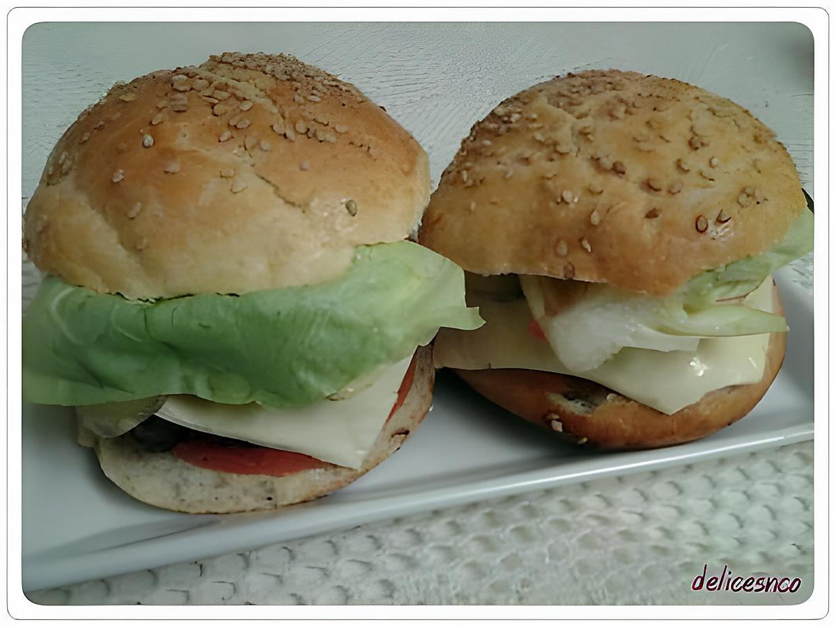 recette HAMBURGER MAISON