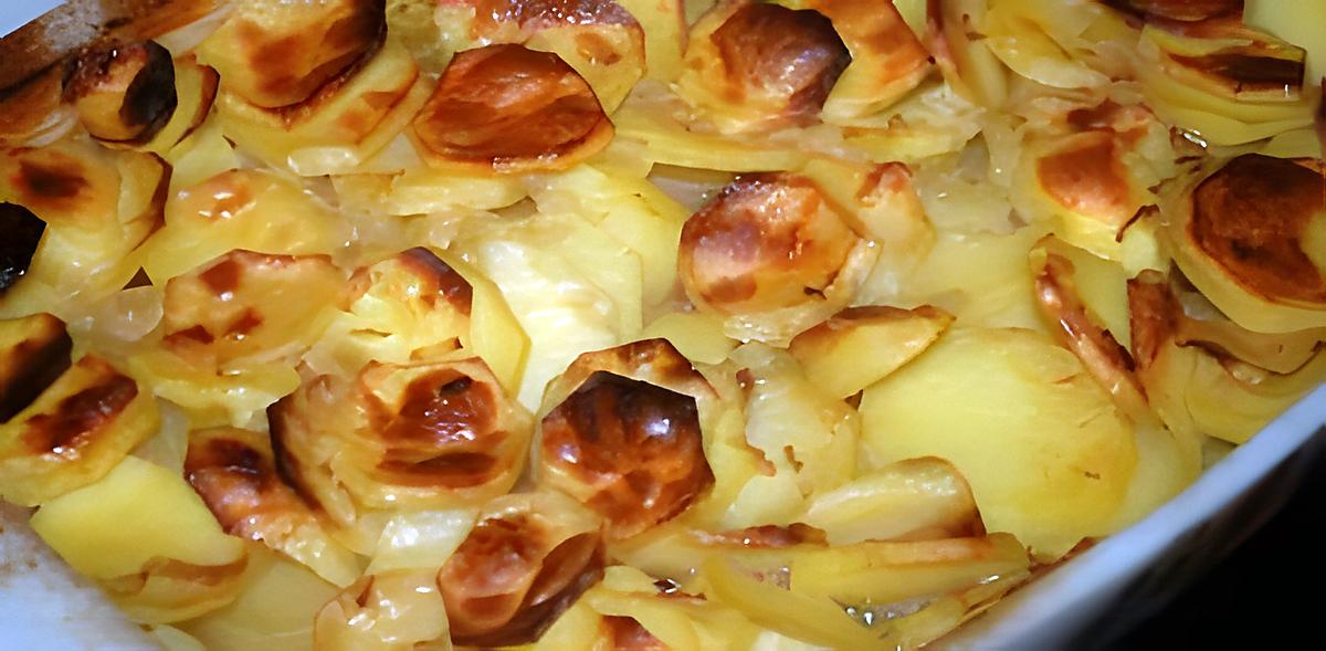 recette pommes de terre boulangères