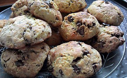 recette COOKIES AU CHOCOLAT AU LAIT