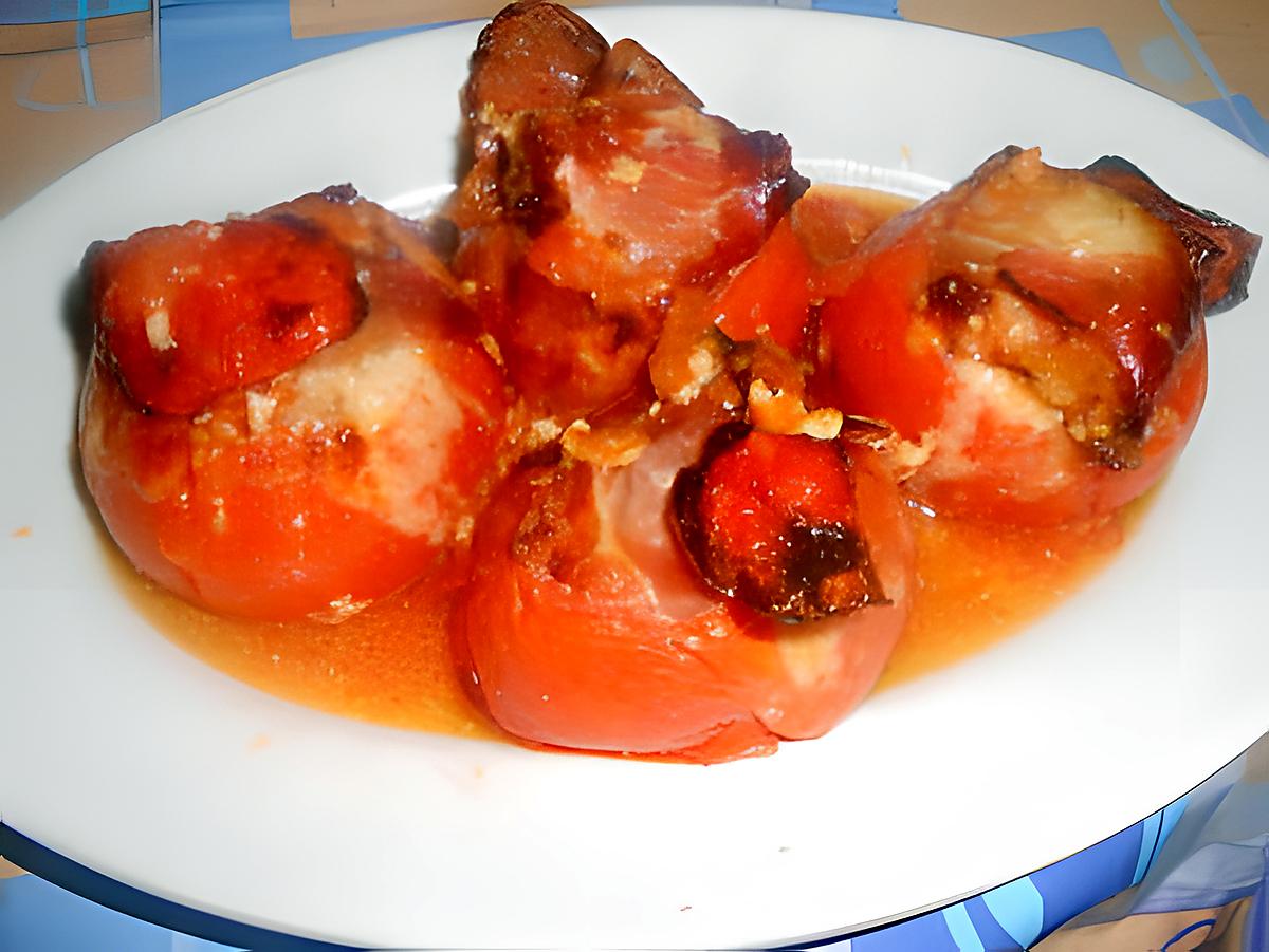 recette MES  PETITES  TOMATES  FARCIES