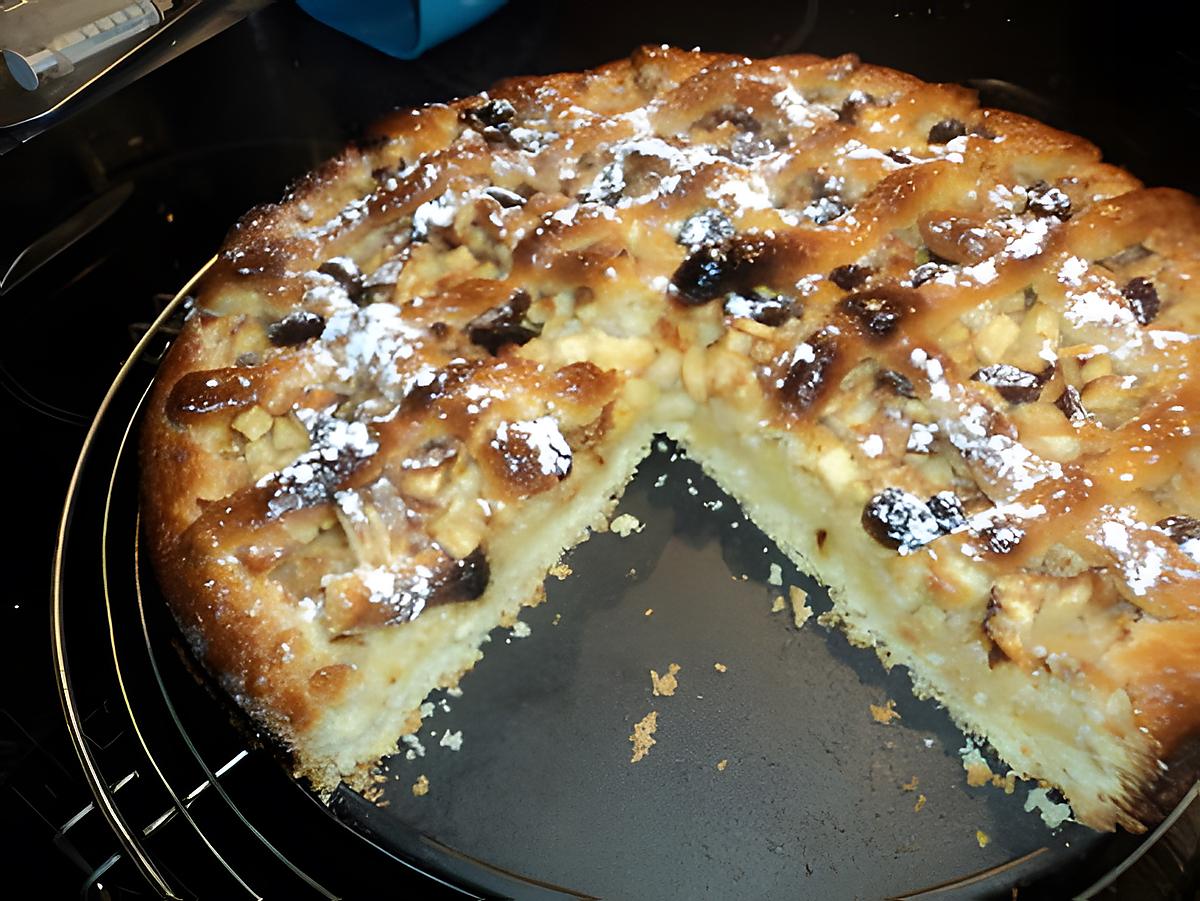 recette Tourte au pomme et cannelle