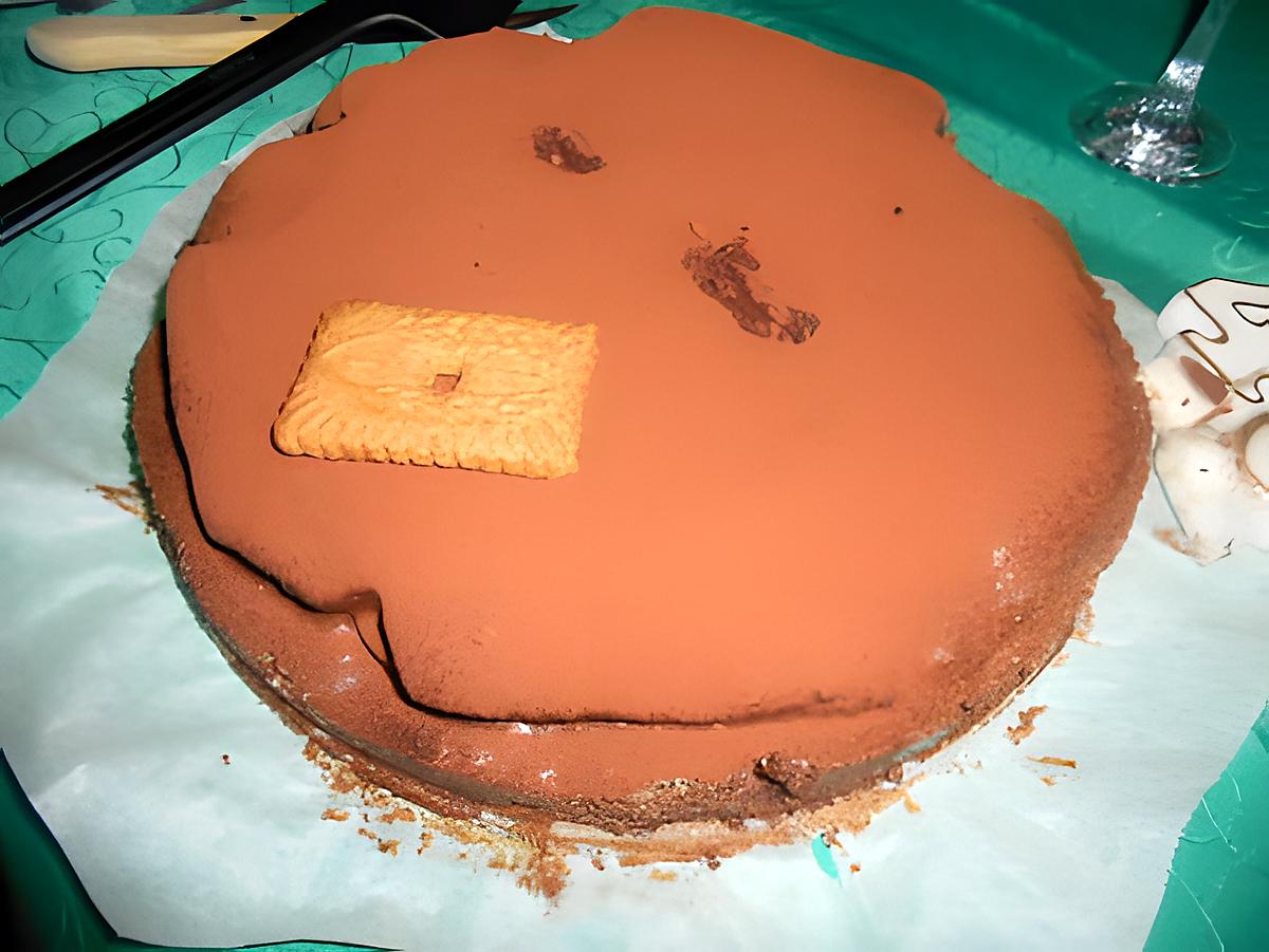 recette Gâteau chocolat spéculoos