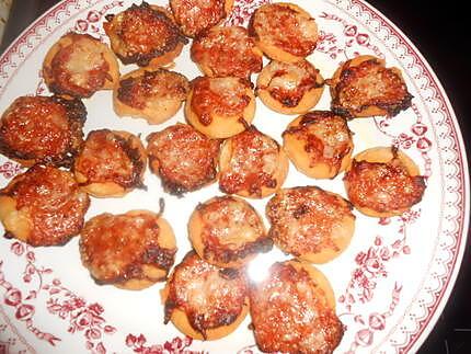 recette Mini pizza au fromage