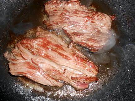 recette Hampe de boeuf au vin de bordeaux