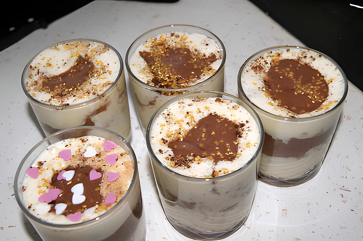 recette Tiramisu aux diamants tricolores