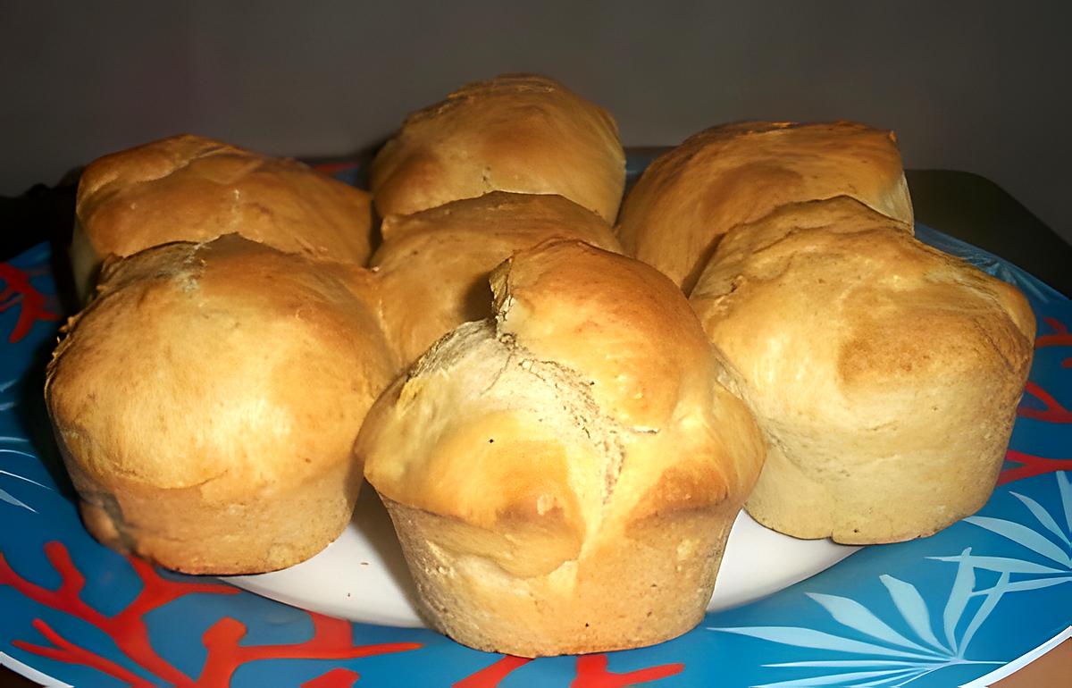 recette mini brioche épicé à la boulangère