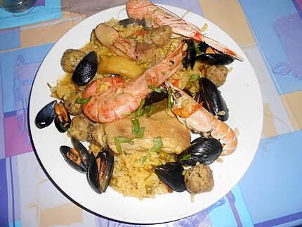 recette MA   PETITE   PAELLA