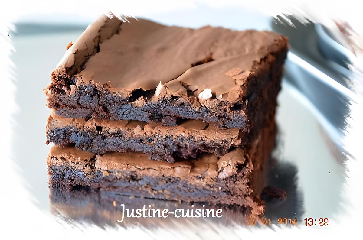 recette Brownie de martha Stewart