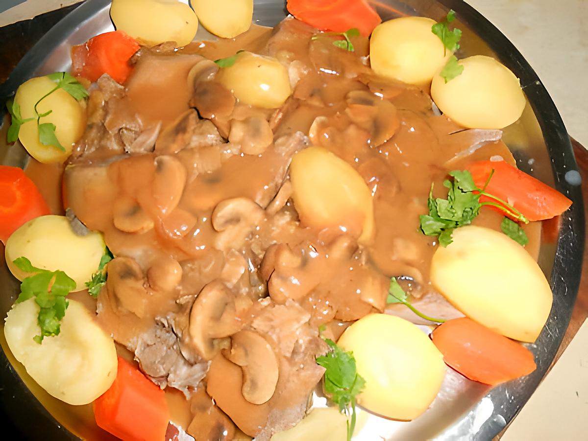 recette Langue de veau sauce madére