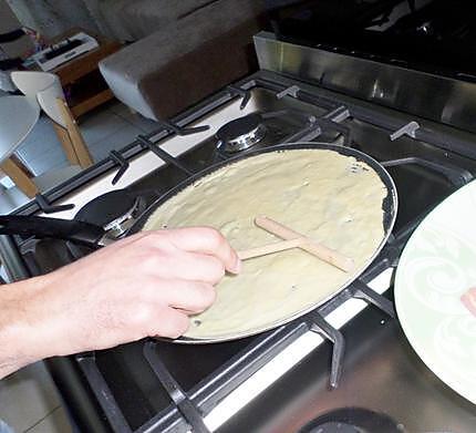 recette Crépe au nutella et smarties