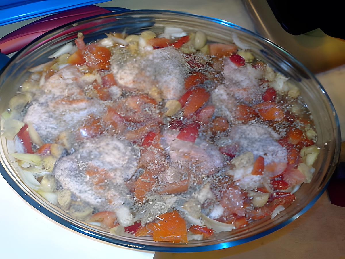 recette Ailes de poulet croustillante au légumes