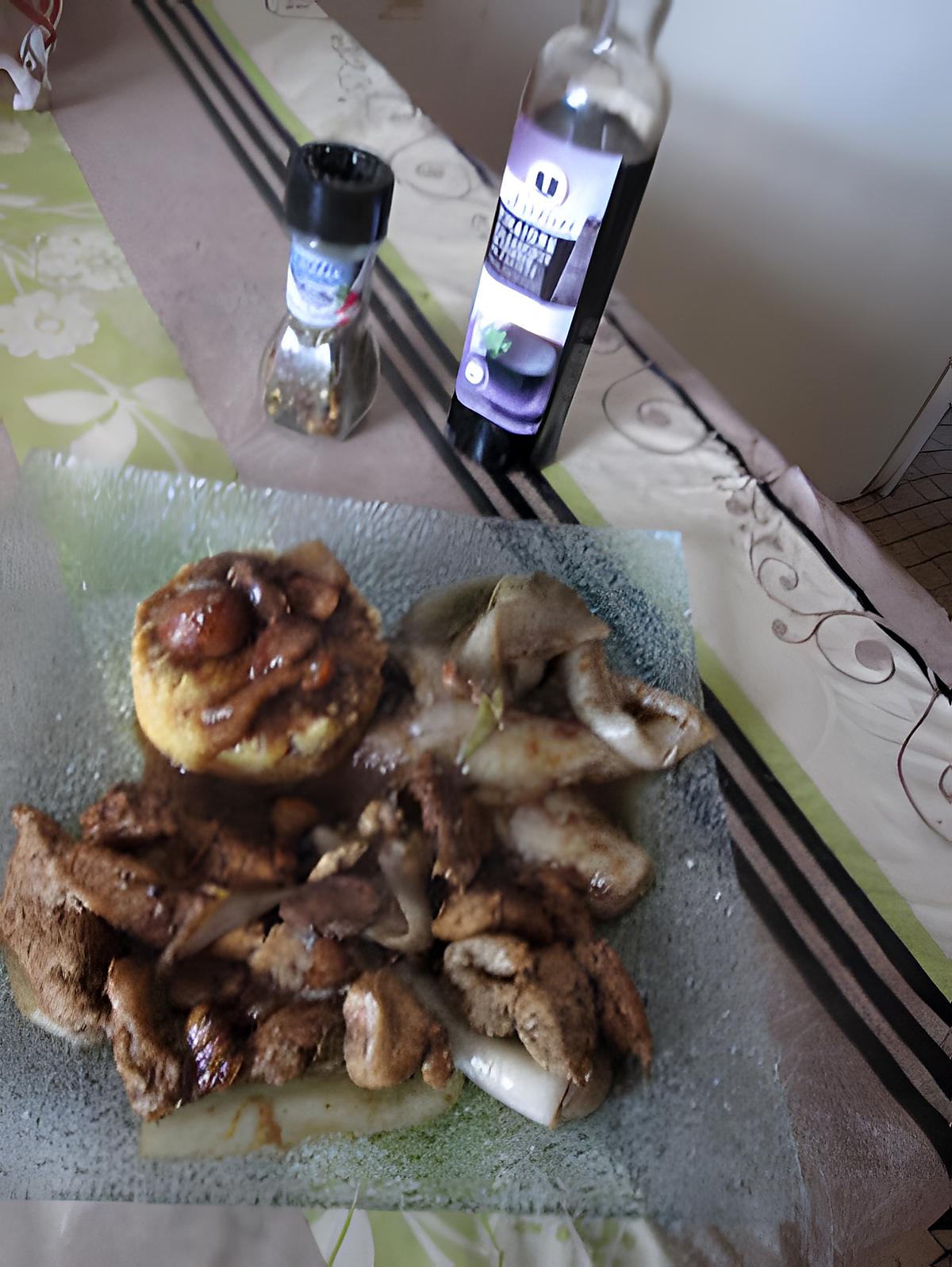 recette filet de poulet endives champignons, sauce aigre douce;;recette revisitée du blog  croquant    fondant gourmand