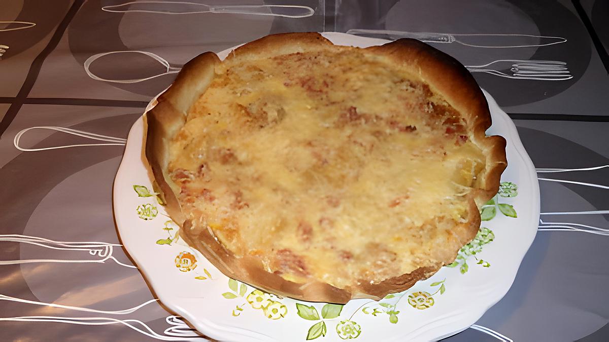 recette Tourte endives pomme de terre