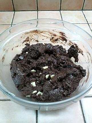 recette Cookies tout choco aux chunks 3 chocolts