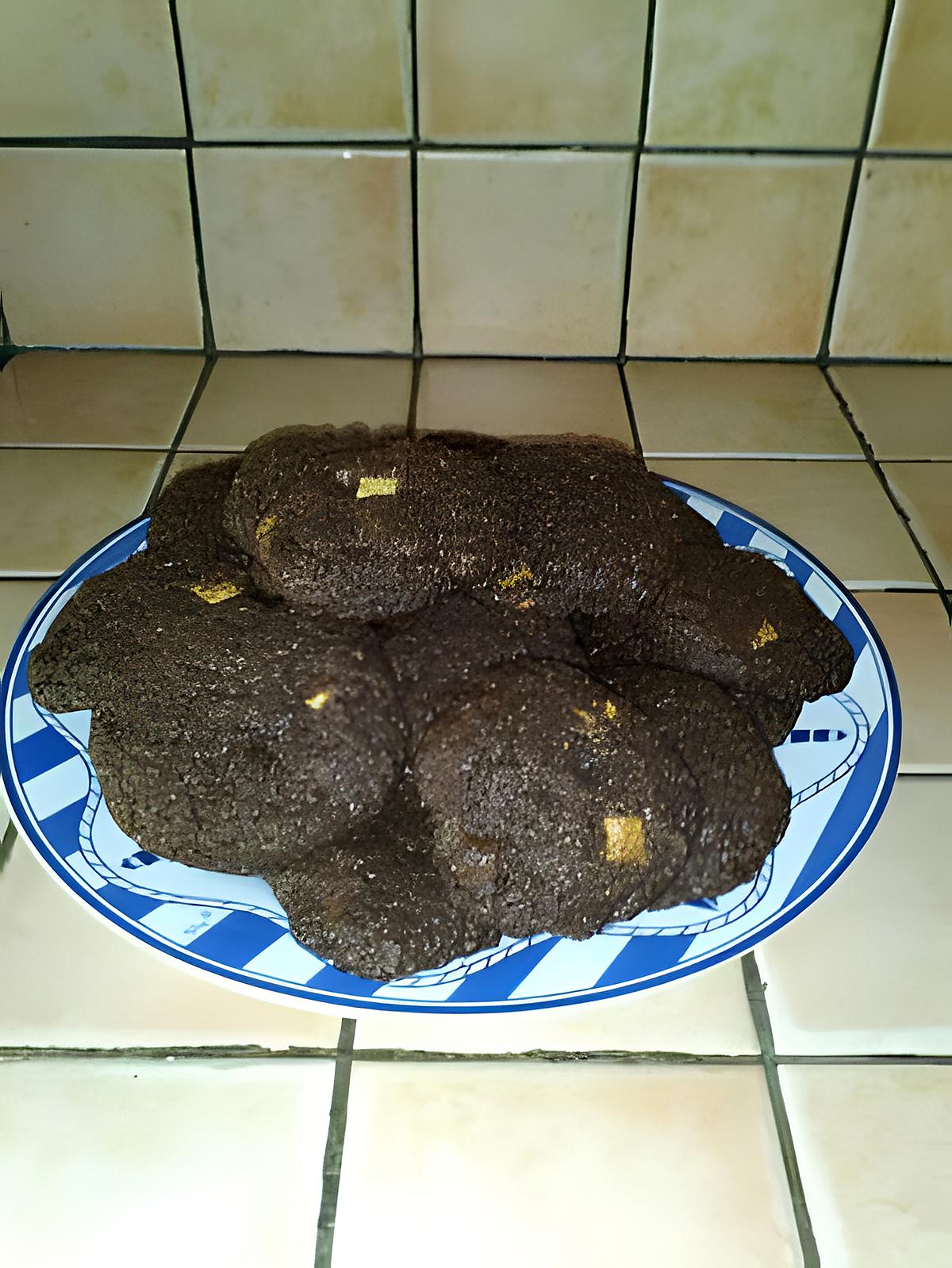 recette Cookies tout choco aux chunks 3 chocolts