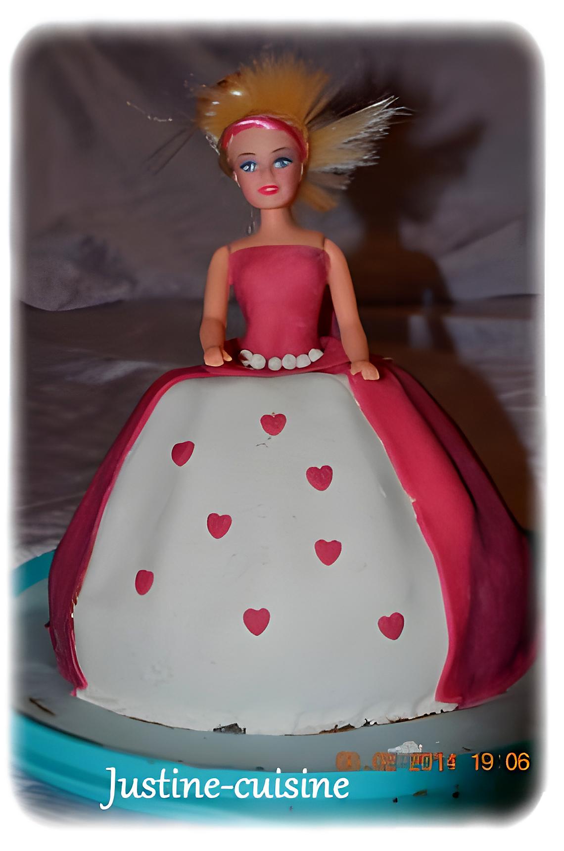 recette Gâteau barbie