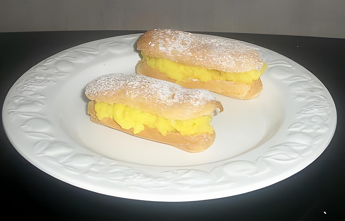 recette mini éclaire au banane Haribo ®