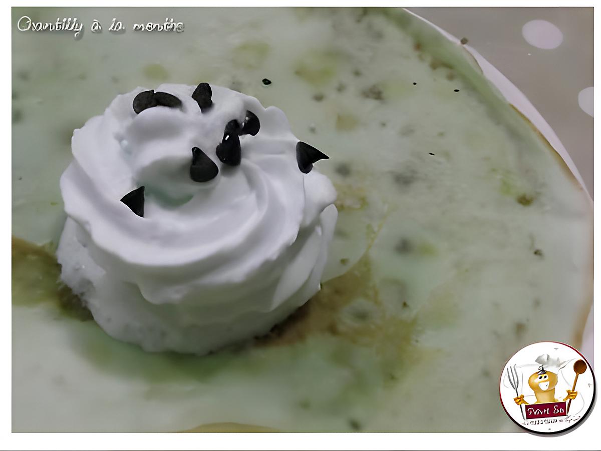 recette Chantilly à la menthe