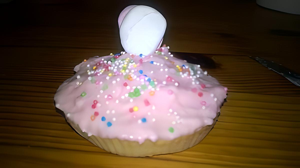 recette cup cakes guimauve