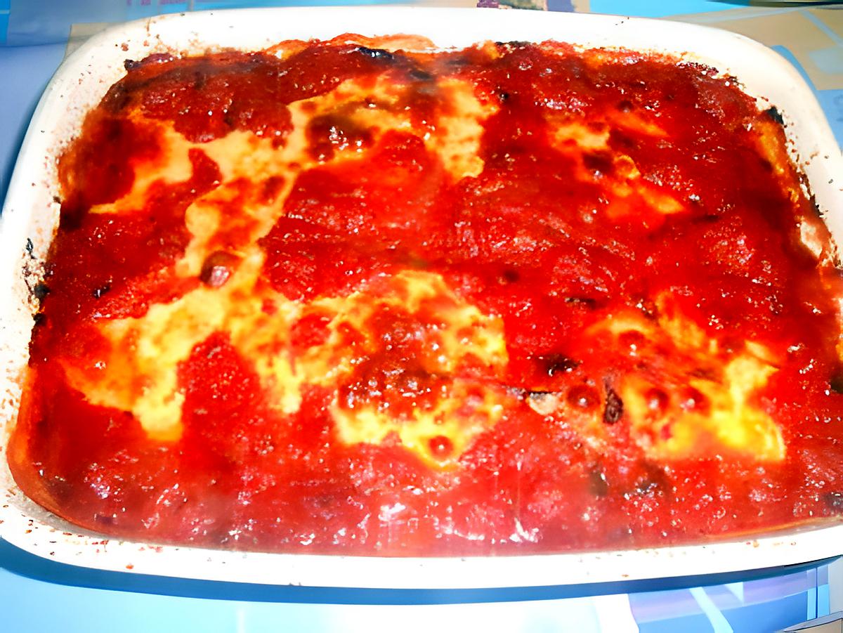 recette MELANZANE  ALLA  PARMIGIANA  (AUBERGINES A LA PARMIGIANA)