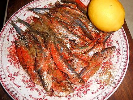 recette Sardines au cumin et paprika