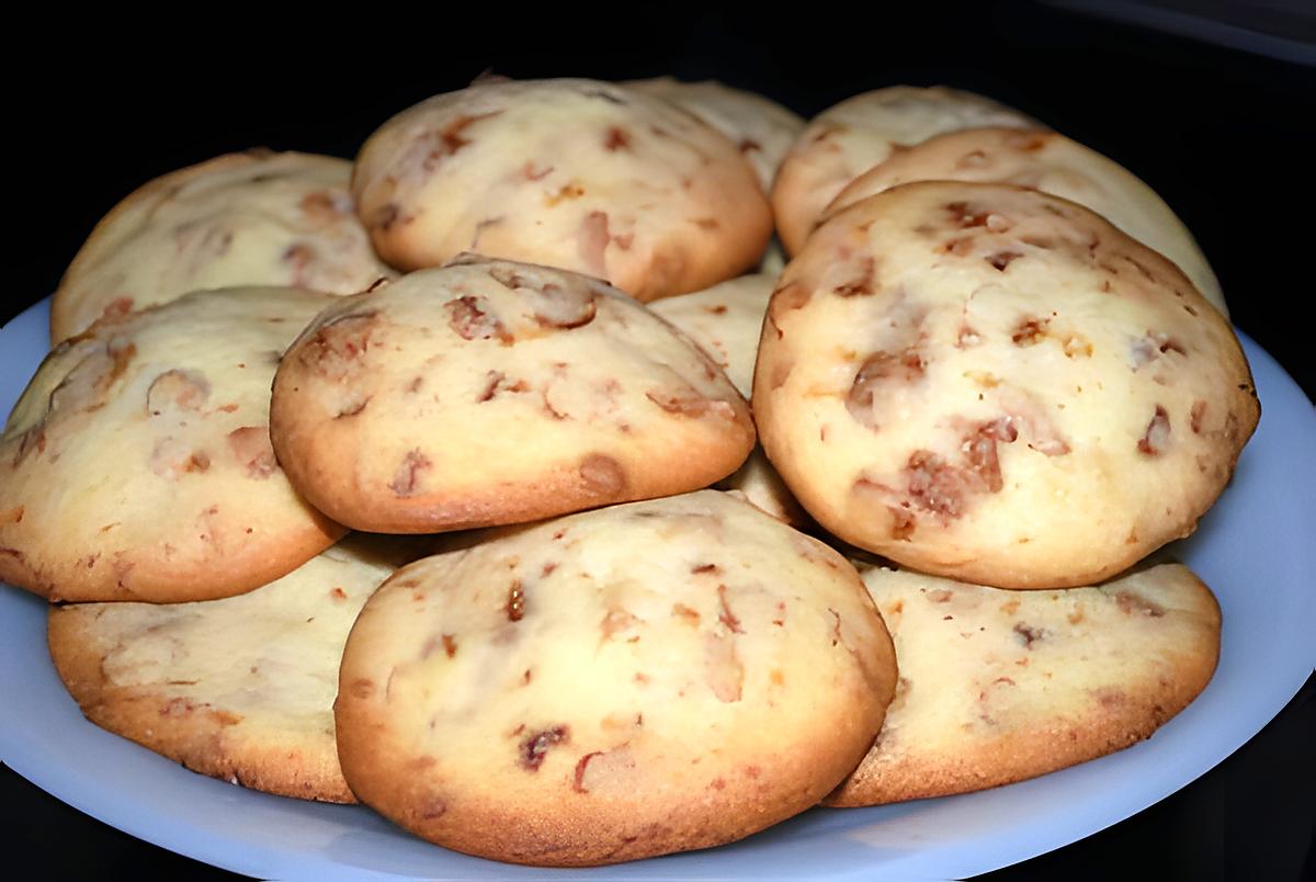 recette cookies aux chouchous (cacahuètes caramélisées)