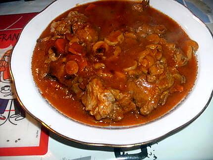 recette VEAU MARENGO