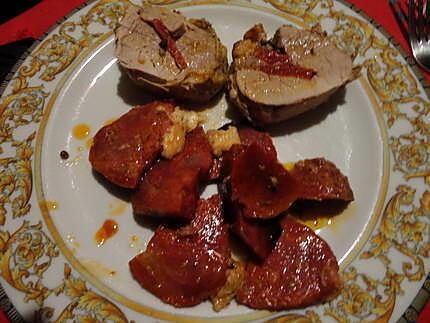 recette filet mignon aux chorizo