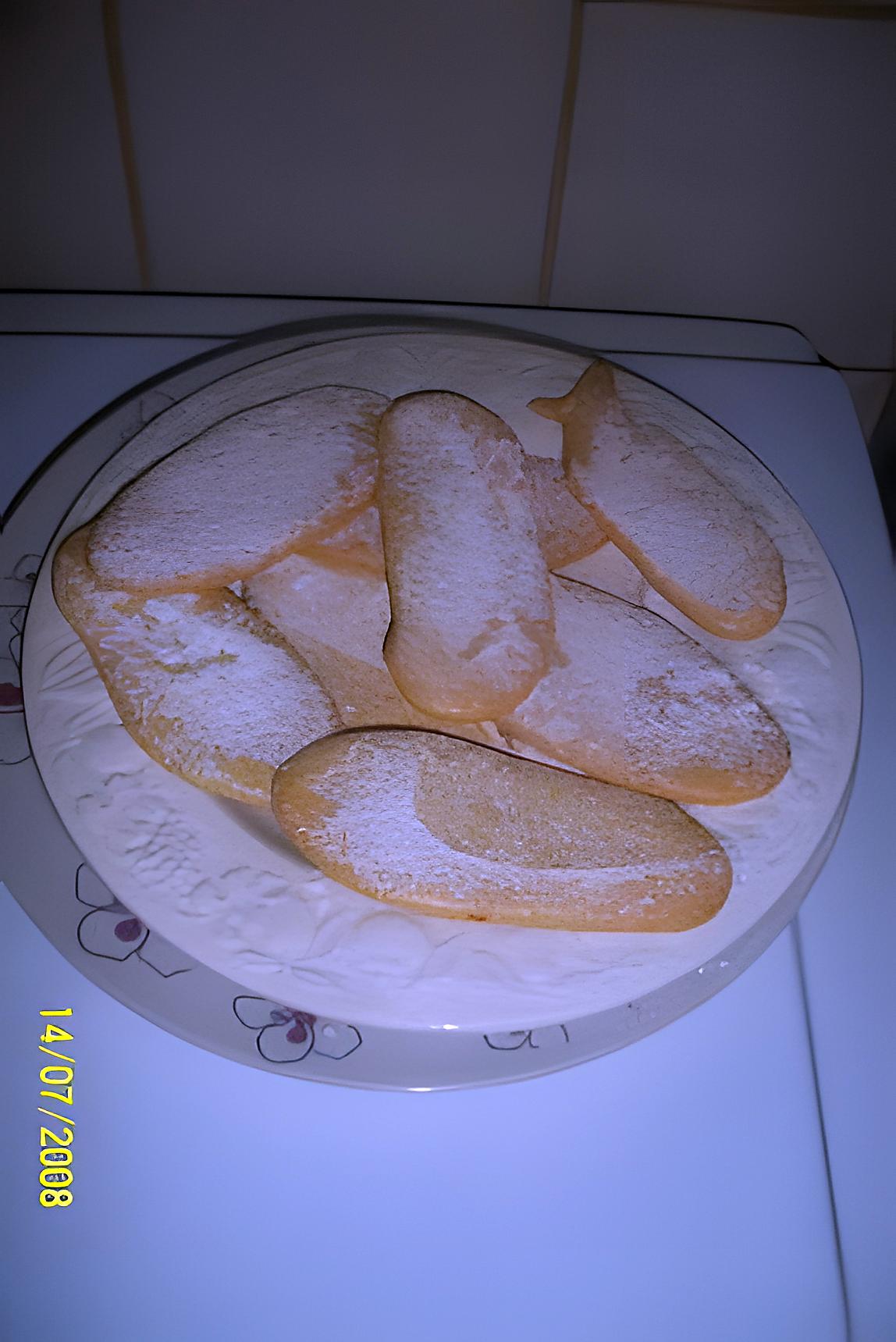 recette fin biscuit façon à la cuil au zeste d'orange